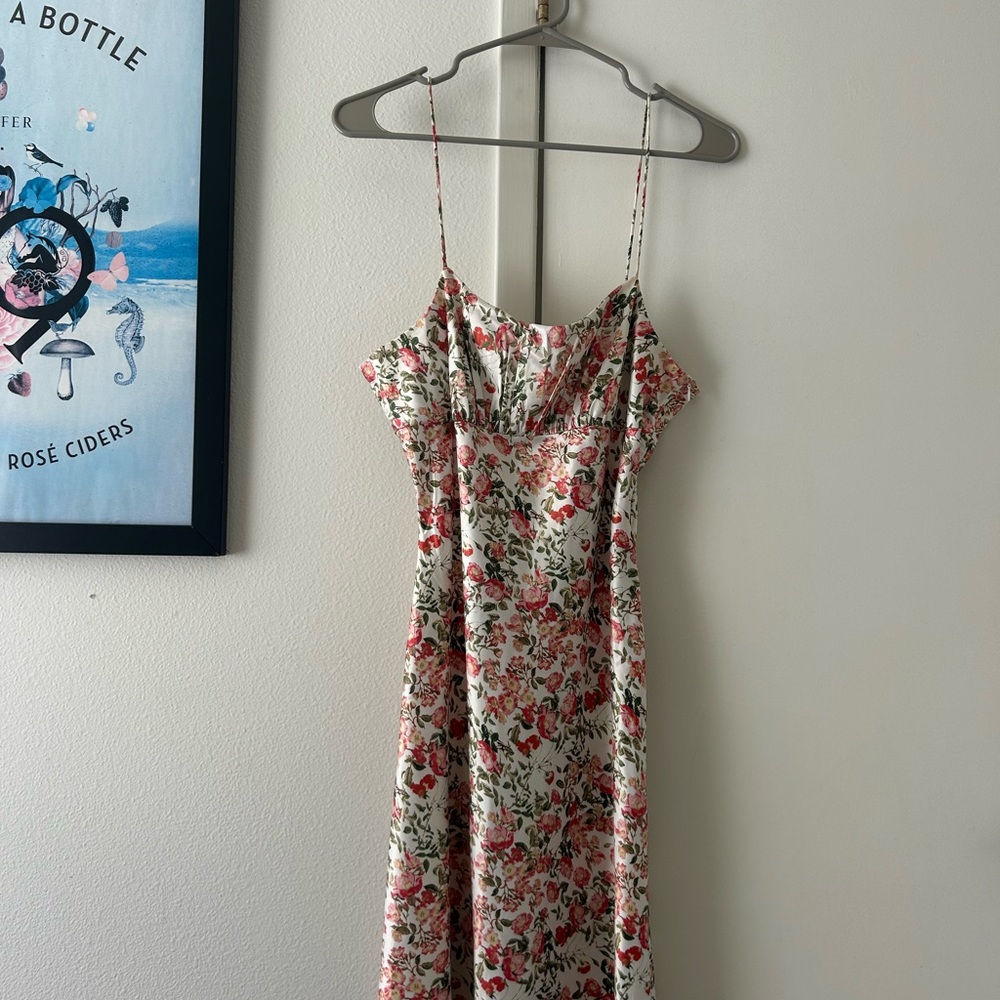 AGUA by Bloomingdale’s Floral Mini Dress